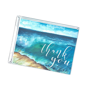 Beach Thank You Card Set. Greeting Cards for Christian Women.