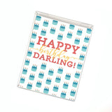Happy Birthday Darling Set. Happy Birthday Cards for Christian Women.