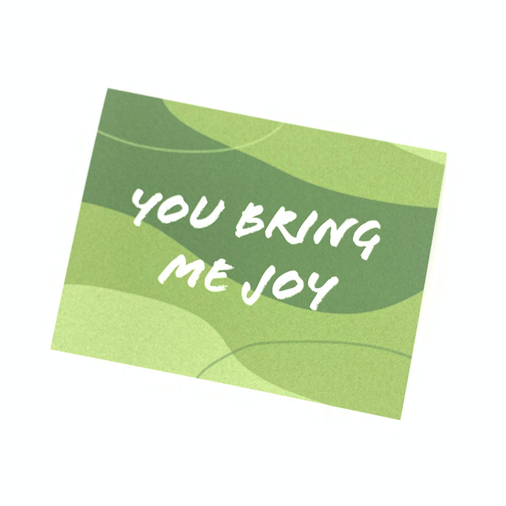 You Bring Me Joy. Everyday Greeting Cards for Christian Women.